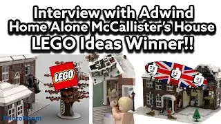 LEGO Fan UK Interview with Adwind - Home Alone McCallister's House Ideas Winner