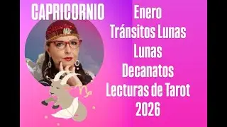 Capricornio Enero Tarot Jimena La Torre