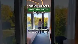 $400 Zurich Airport Hotel Hack You Need to Know #shorts #trending #fyp