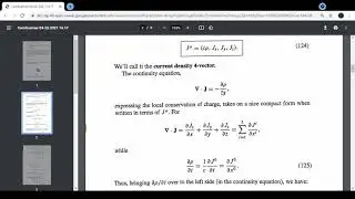 Electrodynamics in tensor notation
