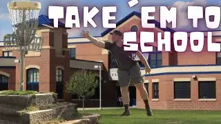 Is This The BEST Middle School Disc golf EVER? Overthrow DG Patrons take on Cedar Park Middle School