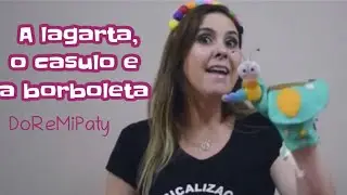 A lagarta, o casulo e a borboleta