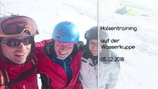 Wasserkuppe 05.02.2018, Halsentraining