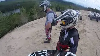 Winchester bay dunes August 2017