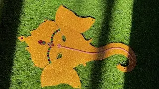 Ganesha face mask | Vinayagar chathurthi craft ideas | DIY | Black pulse |
