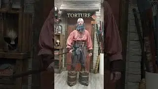 Medieval elf on a torture shelf