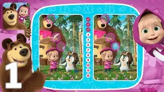 Find the Difference &ndash; Masha and the Bear Educational Games for Kids