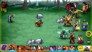 Heroes Magic War Ep107 - Explore: Dead Underground - Arena 50 Walkthrough