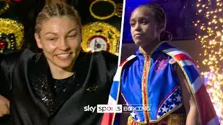 Lauren Price and Natasha Jonas' EPIC Albert Hall ringwalks 🤩