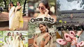 Grand Onam program 🥂💃#happy#onam#vlog#celebration#program#school#friends#enjoy#day#love#joy#food 