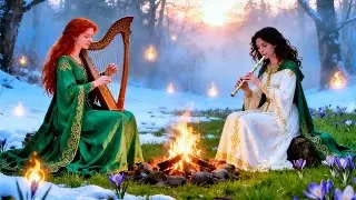 Imbolc Celtic Music to Welcome Early Spring’s Gentle Light | Peaceful Brigid Blessings & Warmth