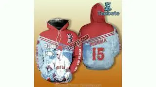Boston Red Sox Dustin Pedroia Player Red 3D Print Hoodies