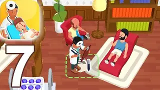 Doctor Hero - Hospital Game Gameplay Walkthrough Part 7 - Floor 3 Complete (iOS Android)