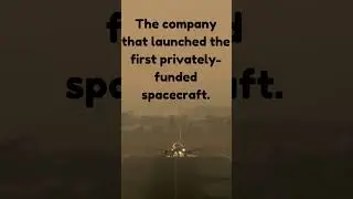First privately funded spacecraft #SpaceInnovation #Falcon1 #SpaceExploration