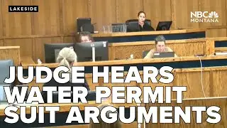 Судья выслушивает аргументы по иску о разрешении на сброс грунтовых вод в Лейксайде