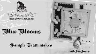 Blue Blooms - Sample Team makes with Jan Jones