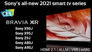 Sony's all-new 2021 smart tv series 🔥|| XR Processor|| Sony XR Series|| CES 2021