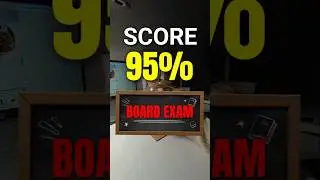 how to score 95% in Board Exam 🔥 | board exam 2026 | #shorts #short