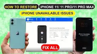 Remove PassCode Lock on iPhone 11/11 Pro/11Pro Max with 3uTool |Steps How to Restore/Flash iPhone 11