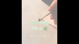 Quick Henna Tutorial: Vines/Leaves
