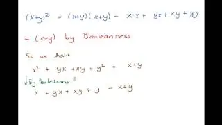 Boolean Rings Are Commutative