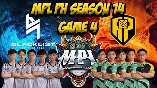 FALCONS AP BREN vs BLACKLIST INTERNATIONAL GAME 4 | MPL PHILIPPINES SEASON 14 PLAYOFFS
