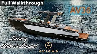 На борту Aviera 36 | Полный тур
