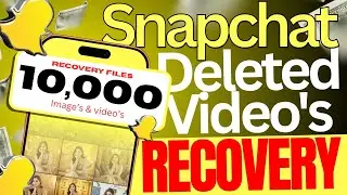 Recover Deleted Snapchat Memories 2026 | Easy Methods (Android & iPhone)