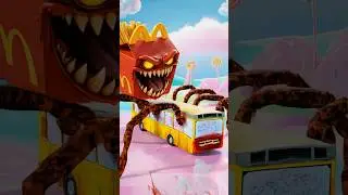 HAPPY MEAL EATER IS CHASING BUS EATER