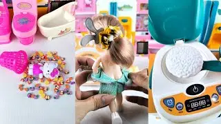 Compilation Satisfying with Unboxing & Review Miniature Kitchen Set part 100 #asmrtoys #cutetoys 