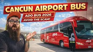 How To Take The ADO Bus Cancun Airport to Playa del Carmen by Bus Guide: Cheap & Easy! (250 MXN)