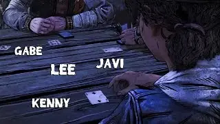 CLEM CITA LEE, JAVI, KENNY E GABE NO JOGO DAS CARTAS! | Todas As Escolhas | The Final Season (PT-BR)