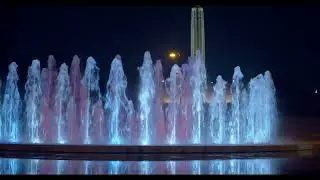 Water Fountain at Night - BMPCC4K