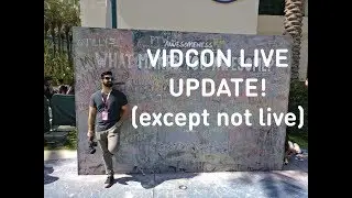 Our Vidcon Live update! (except not live)