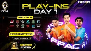 [PK] FFAC Play-Ins Day 1 | Free Fire Asia Championship