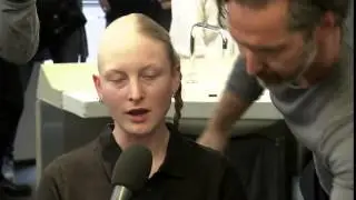 Glatze oder Spende in 15 Sekunden
