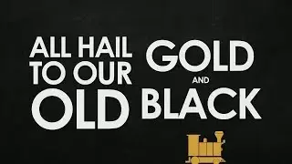Purdue University Fight Song (Hail Purdue) Typography