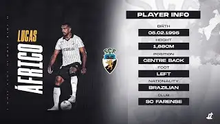 LUCAS &Aacute;FRICO - SC FARENSE 24/25 (CENTRE-BACK)