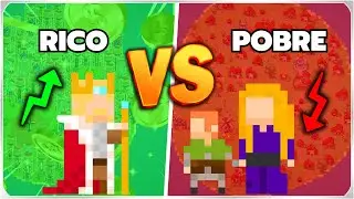 RICO vs POBRE  no WORLDBOX! 🌎🔥