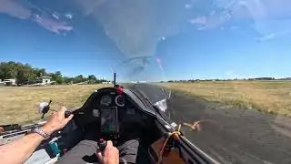 ASW 20 Takeoff from Boulder