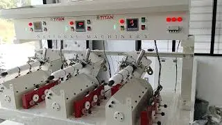 National Machinery TITAN | High Speed Y Cone & King Spool Winding Machine