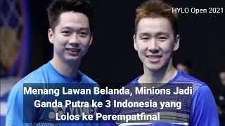 HYLO Open 2021: Marcus F Gideon/Kevin S Sukamuljo vs Ruben Jille/Ties Van Der Lecq