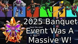 Банкет 2025 года стал лучшим событием в истории MCOC. | Marvel Contest Of Champions