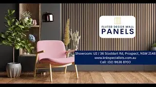 Fluted PVC Decor Wall Panels | KNB Specialists