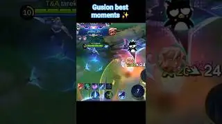 gusion mlbb best moments #gusion #mobilelegends #gusionfreestyle #mlbb #gusionhyper #gusiongameplay
