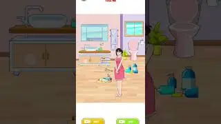 Cleaning the bathroom #youtubeshorts #games