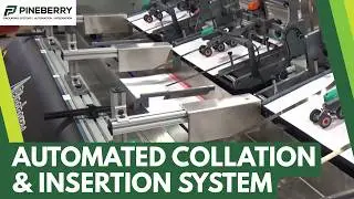 Automated Collation & Insertion System: Pineberry's SF‑16 Friction Feeder IN ACTION!