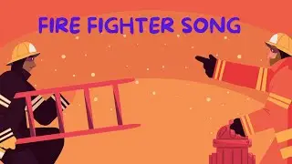FIRE FIGHTER SONG #firefighters #firetruck #kidssong #rhymes #preschool #kindergarten #playgroup