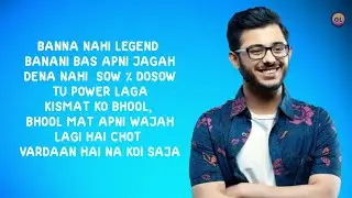 | CARRYMINATI X Wily frenzy - VARDAAN [Lyrics video]🎶🎶🎶