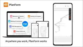 Учебное пособие по PlanForm Mobile | Просмотр, измерение и разметка PDF-файлов